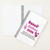 Persoonlijke Bunco Babe Notitieboek (Binnen)