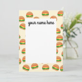 Persoonlijke Burgers Notecards Kaart (Staand voorkant)