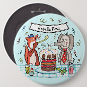 Persoonlijke Button van het kaartenkaartje voor di (Voorkant /achterkant)