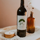 Persoonlijke Camp Bachelorette-feestje Wijn Etiket