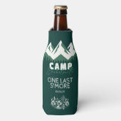 Persoonlijke Camp Bachelorette Flesjeskoeler (Fles Voorkant)