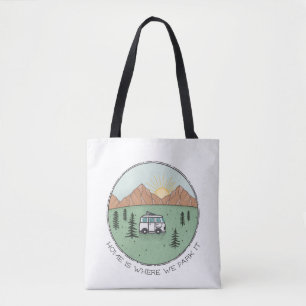Persoonlijke Campers Van Life Outdoor Mountain Draagtas
