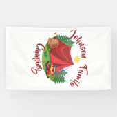Persoonlijke camping  spandoek (Horizontaal)