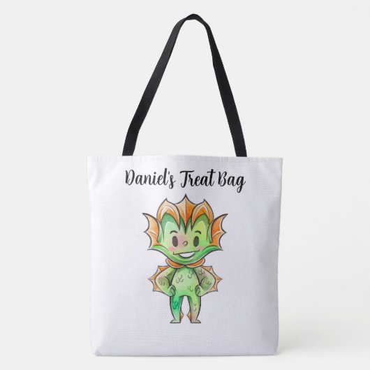 Persoonlijke Canvas tas met Dracula Treat (Voorkant)