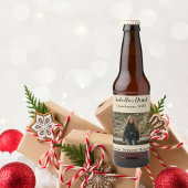 Persoonlijke causale Tan Foto Land Herfst Wijn Etiket