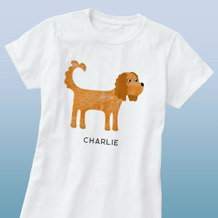 Persoonlijke Cavalier King Charles Spaniel Hond T-shirt