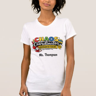 Persoonlijke Chaos Coördinator Docent T-shirt