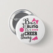 Persoonlijke Cheerleading Ronde Button 5,7 Cm (Voorkant /achterkant)