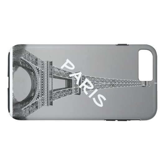 Persoonlijke Chic Paris Eiffel Tower Hoesje-Mate i Case-Mate iPhone Case (Achterkant (Horizontaal))