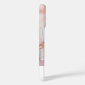Persoonlijke Chic Roze Marmer Goud Case-Mate iPhone Case (Achterkant / Rechts)