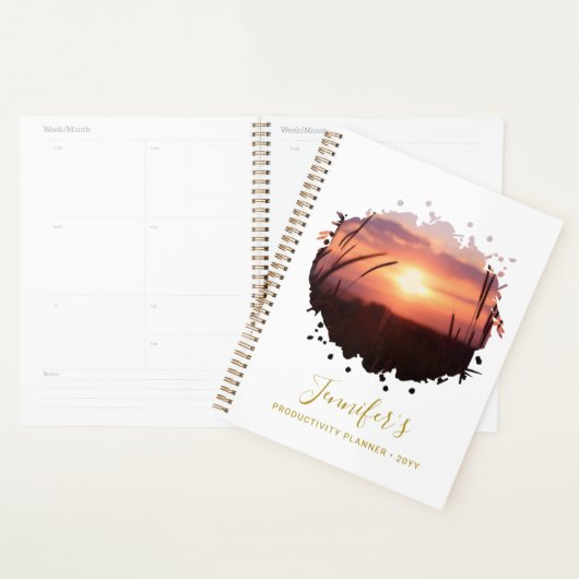 Persoonlijke Chic Splash-foto Planner (Display)