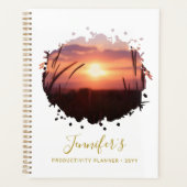 Persoonlijke Chic Splash-foto Planner (Voorkant)