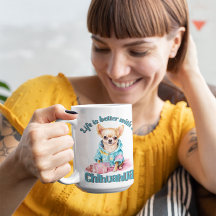 Persoonlijke Chihuahua Hondenliefhebber Coffee Mok