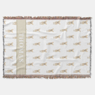 Persoonlijke Chihuahua (Korthaar, Reebruin) Deken