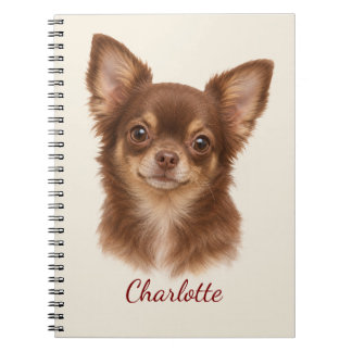 Persoonlijke Chihuahua met eigen naam Notitieboek