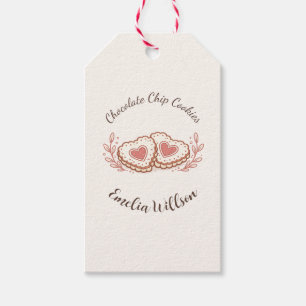 Persoonlijke Chocolate Chip Cookies Cadeaulabel