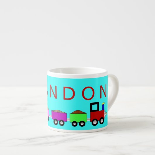 Persoonlijke Choo Choo Train Mok kind (Voorkant rechts)