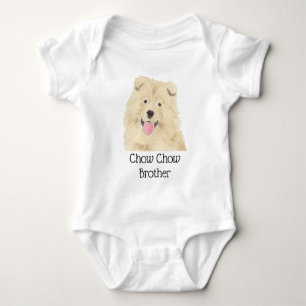 Persoonlijke Chow Chow-hond Romper