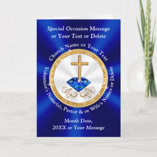 Persoonlijke Christelijke Kaarten voor Pastors, Vr