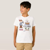 Persoonlijke Christopher Columbus History Buff T-shirt (Voorkant volledig)