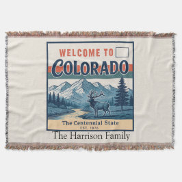 Persoonlijke Colorado Worpdeken Deken
