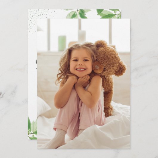 Persoonlijke communautarisering - Bedankt kaarten (Voorkant / Achterkant)