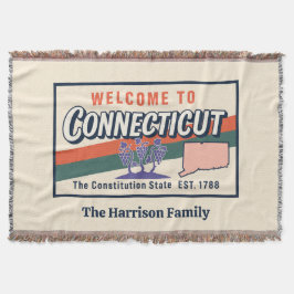 Persoonlijke Connecticut Worpdeken Deken