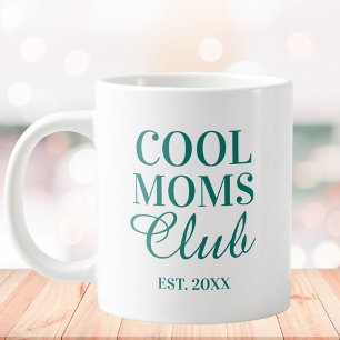 Persoonlijke Cool Mom Club Citaat Moederdag Extra Grote Beker