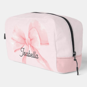 Persoonlijke Coquette Roze Strik Meisje Toilettasje