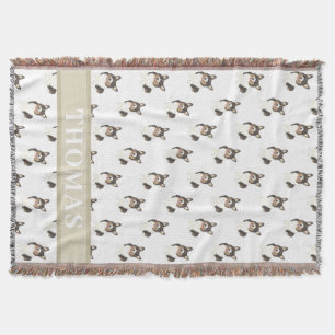 Persoonlijke Corgi (Zwartkoppige driekleur) Deken