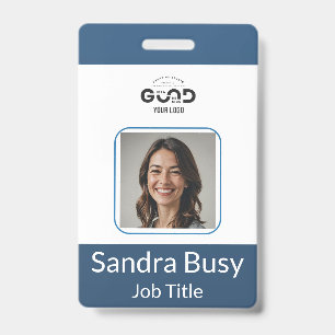 Persoonlijke Corporate Employee ID Verticale Badge