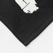 Persoonlijke correctiecommandant Thin Grey Line Fleece Deken (Hoek)