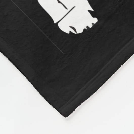 Persoonlijke correctiecommandant Thin Grey Line Fleece Deken (Hoek)