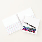 Persoonlijke Crayons-laptop Notitieboek (Binnen)