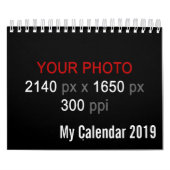 Persoonlijke creatie kalender (Hoes)