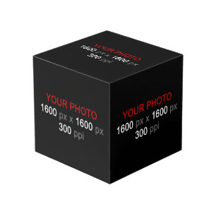 Persoonlijke creatie kubus