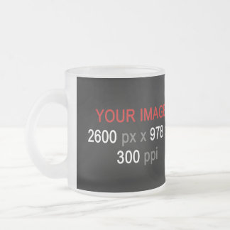 Persoonlijke creatie matglas koffiemok