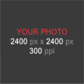 Persoonlijke creatie sticker (Voorkant)