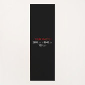 Persoonlijke creatie yogamat (Voorkant)