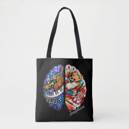 Persoonlijke Creatieve Hersenen Kunst & Muziek Naa Draagtas