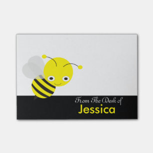 Persoonlijke crème Yellllow HoneyBee Post-it® Notes