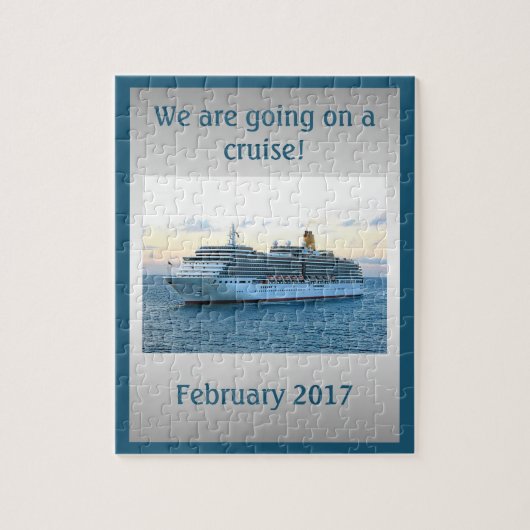 Persoonlijke cruise Surprise Legpuzzel (Verticaal)