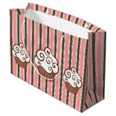 Persoonlijke Cupcake Cadeautas (Achterkant Gekanteld)