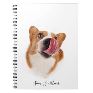 Persoonlijke / Cute Corgi-foto Notitieboek