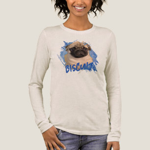 Persoonlijke Cute Fun Border Collie Hond Foto Tri-Blend Shirt