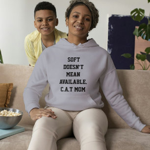 Persoonlijke Cute Kat Liefhebber Grijs En Zwarte A Hoodie