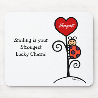 Persoonlijke Cute LadyBug-tekening Muismat