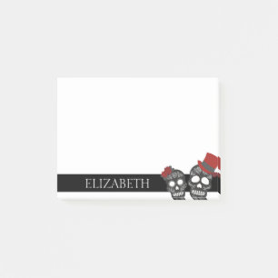 Persoonlijke Cute Mexicaanse Suiker Schedel Hallow Post-it® Notes