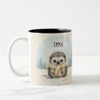 Persoonlijke Cute Uil Mok, Bosdier 