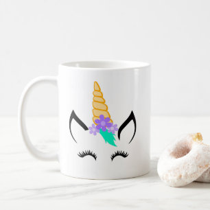 Persoonlijke Cute Unicorn-Mok Koffiemok